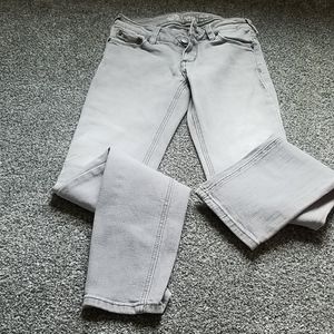 Buckle grey jeans size 0